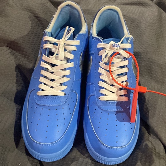 Off-white X Nike university blue Air Force one - Picture 5 of 5